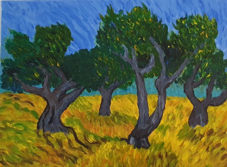 Masline reprodukcija Vincent Van Gogh
