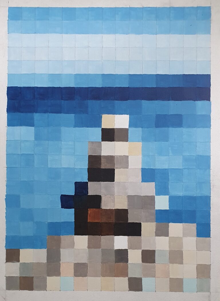 Kontemplacija akril mdf 50x70cm 092023