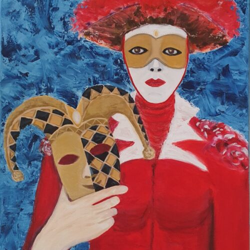 Who Am I? – Original Acrylic Painting | Tamara Perusic Art Who Am I? – Original Acrylic Painting | Tamara Perusic Art