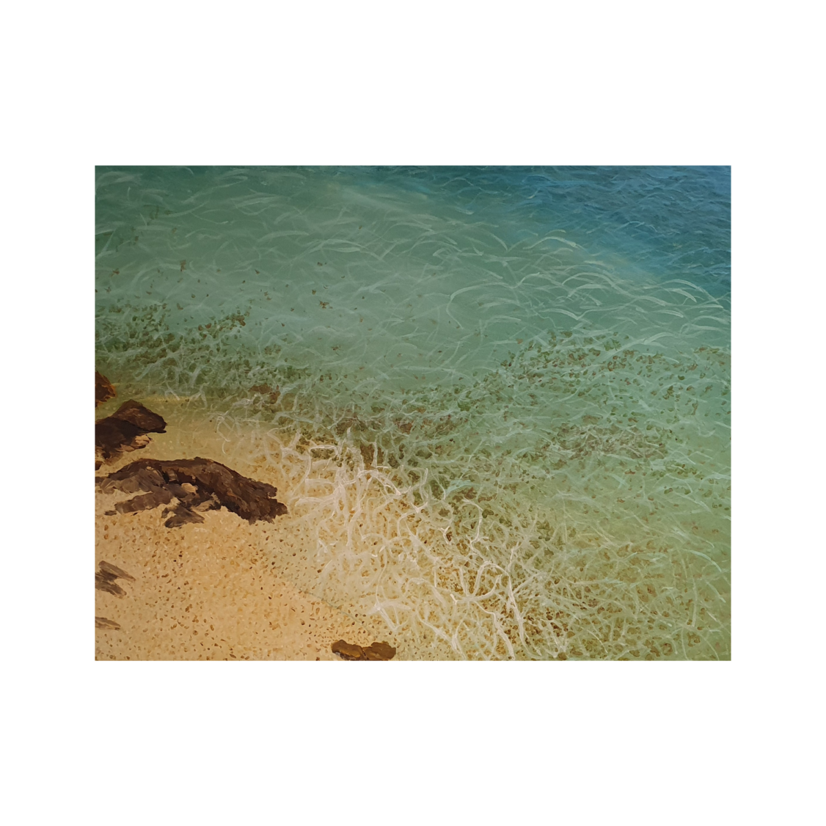 U plićaku akril na mdf-u