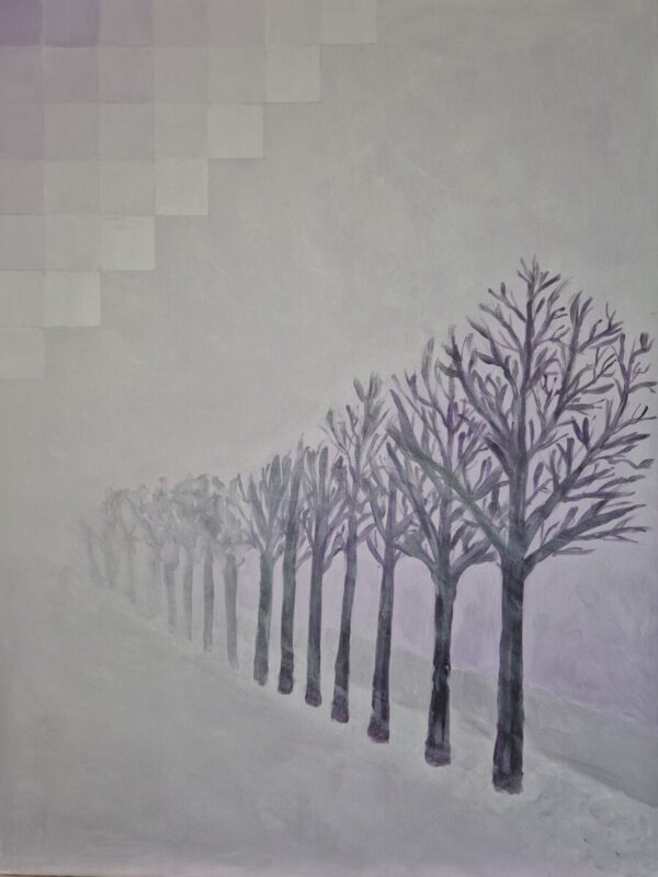 Disappearing – Original Acrylic Painting | Tamara Perusic Art