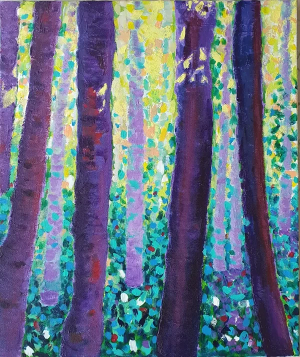 Forest Energy – Original Acrylic Painting | Tamara Perusic Art Forest Energy – Original Acrylic Painting | Tamara Perusic Art