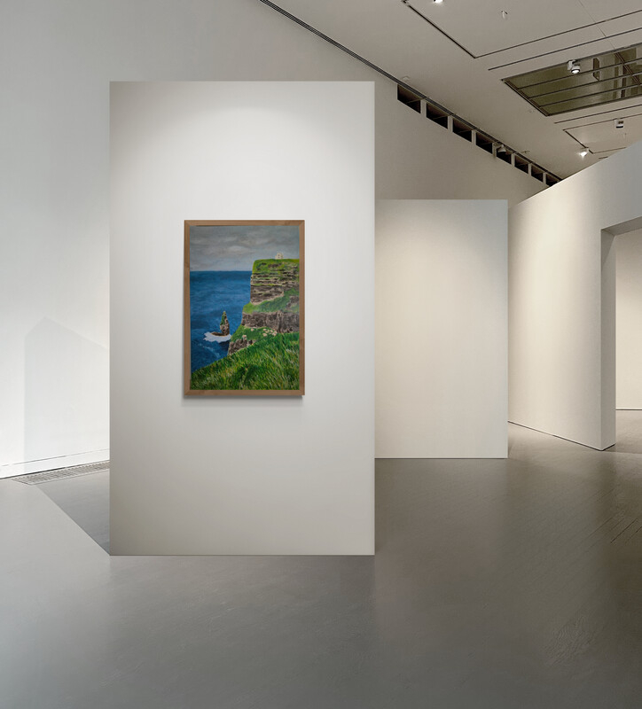 Cliffs of Moher slika original akril na platnu