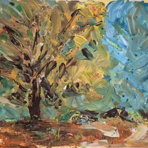 Rooted original acrylic painting Rooted original acrylic painting