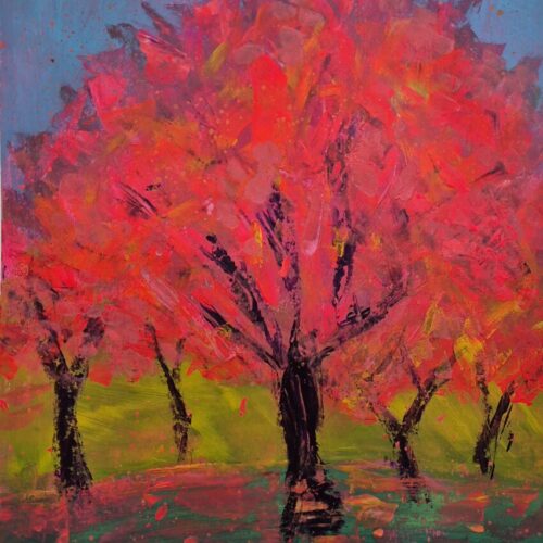 Pink Explosion – Original Acrylic Painting | Tamara Perusic Art Pink Explosion – Original Acrylic Painting | Tamara Perusic Art
