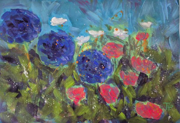Confetti Garden – Original Acrylic Painting | Tamara Perusic Art Confetti Garden – Original Acrylic Painting | Tamara Perusic Art