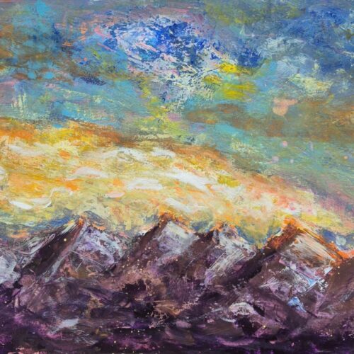 Where the Sun Breaks – Original Acrylic Painting | Tamara Perusic Art Where the Sun Breaks – Original Acrylic Painting | Tamara Perusic Art