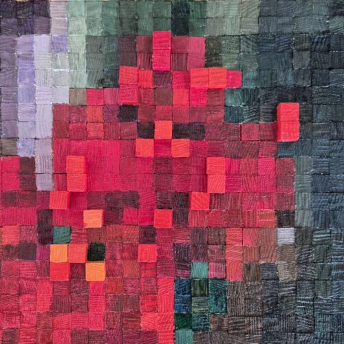 Pixel Carnations – Original Pixel Art Painting | Tamara Perusic Art Pixel Carnations – Original Pixel Art Painting | Tamara Perusic Art
