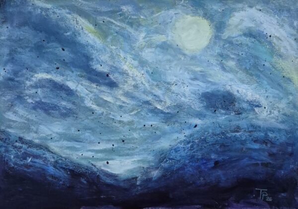 Blue Dream – Original Acrylic Painting | Tamara Perusic Art Blue Dream – Original Acrylic Painting | Tamara Perusic Art
