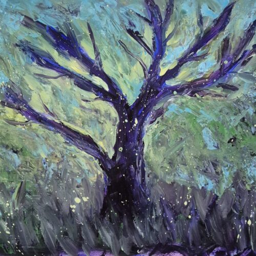 Starlight Forest Starlight Forest – original acrylic painting